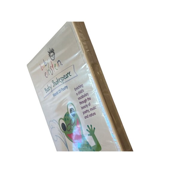 Baby Einstein Baby Shakespeare World Of Poetry 2003 DVD Educational New Sealed - Picture 3 of 4